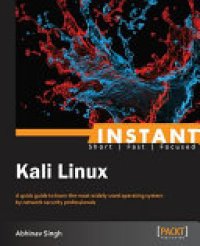 cover of the book Instant Kali Linux