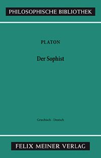 cover of the book Der Sophist: Griechisch - Deutsch