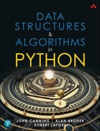 cover of the book Data Structures & Algorithms in Python (Developer's Library)