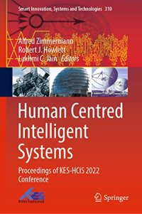 cover of the book Human Centred Intelligent Systems: Proceedings of KES-HCIS 2022 Conference