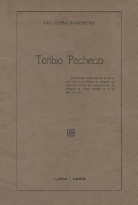 cover of the book Toribio Pacheco