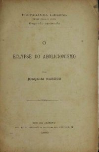 cover of the book O Eclipce Abolicionista