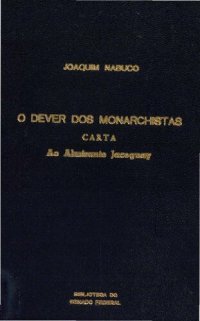 cover of the book O Dever dos Monarquistas