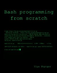 cover of the book Bash programming from scratch