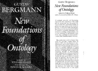 cover of the book New Foundations of Ontology