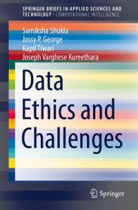 cover of the book Data Ethics And Challenges