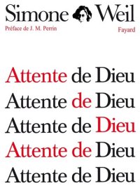 cover of the book Attente de Dieu