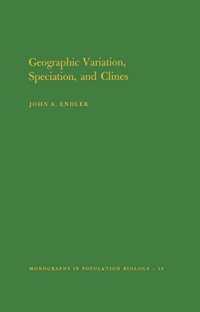 cover of the book Geographic Variation, Speciation and Clines