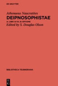 cover of the book Deipnosophistae. Volumen II.A, Libri III.74-VII; Epitome