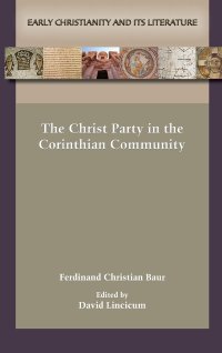 cover of the book The Christ-Party in the Corinthian Community