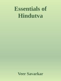 cover of the book Essentials of Hindutva