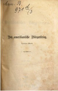 cover of the book Geschichte des Amerikanischen Bürgerkrieges