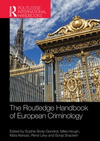 cover of the book The Routledge Handbook of European Criminology