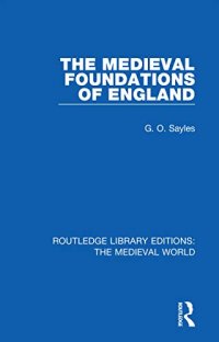 cover of the book The Medieval Foundations of England