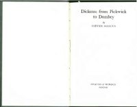 cover of the book Dickens: From Pickwick to Dombey