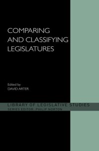 cover of the book Comparing and Classifying Legislatures