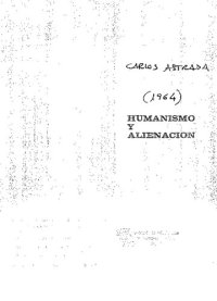 cover of the book Humanismo y alienación