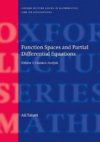 cover of the book Function Spaces and Partial Differential Equations