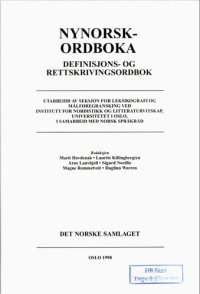 cover of the book Nynorskordboka : definisjons- og rettskrivingsordbok