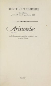 cover of the book Aristoteles