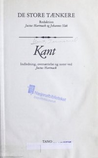 cover of the book Kant