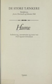 cover of the book Hume