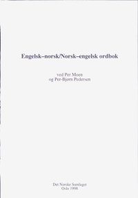 cover of the book Engelsk-norsk / norsk-engelsk ordbok (Nynorsk)