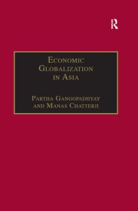 cover of the book Economic Globalization in Asia