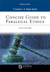 cover of the book Concise Guide to Paralegal Ethics