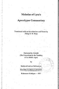 cover of the book Nicholas of Lyra's Apocalypse commentary /