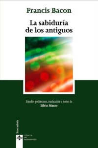 cover of the book La sabiduría de los antiguos