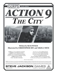 cover of the book GURPS 4th edition. Action 9: The City