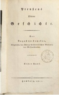 cover of the book Preußens ältere Geschichte