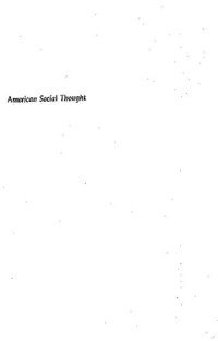 cover of the book American social thought