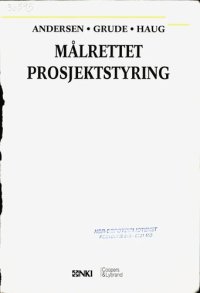 cover of the book Målrettet prosjektstyring