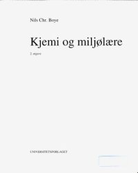 cover of the book Kjemi og miljølære