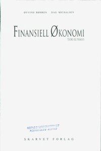 cover of the book Finansiell økonomi : teori og praksis