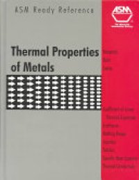 cover of the book ASM Ready Reference: Thermal properties of metals