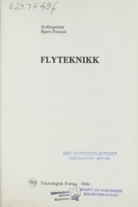 cover of the book Flyteknikk