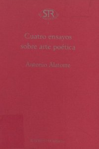 cover of the book Cuatro ensayos sobre arte poética