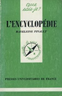 cover of the book L'Encyclopédie