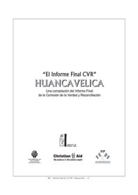 cover of the book Huancavelica: El Informe Final CVR. Una compilación del Informe Final de la Comisión de la Verdad y Reconciliación