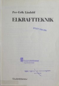 cover of the book Elkraftteknik