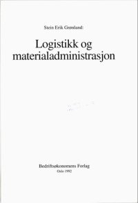 cover of the book Logistikk og materialadministrasjon