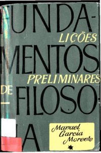 cover of the book Fundamentos De Filosofia: Lições Preliminares