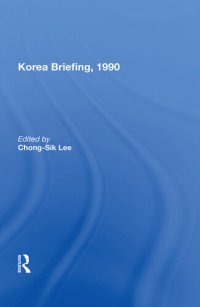 cover of the book Korea Briefing, 1990