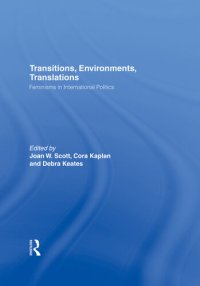 cover of the book Transitions Environments Translations: Feminisms in International Politics