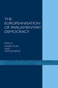 cover of the book The Europeanisation of Parliamentary Democracy