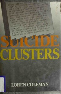 cover of the book Suicide Clusters