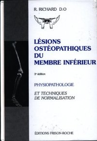 cover of the book Lesions osteopathiques du membre inferieur